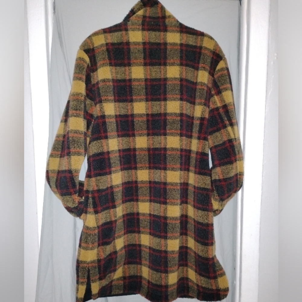Pendleton Saddle Plaid Women's Jacket - Yellow an… - image 4